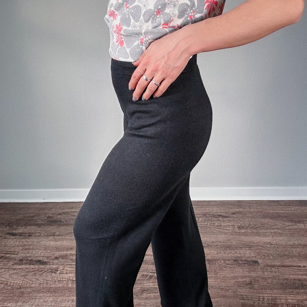 Eileen Fisher Charcoal Flare Pants